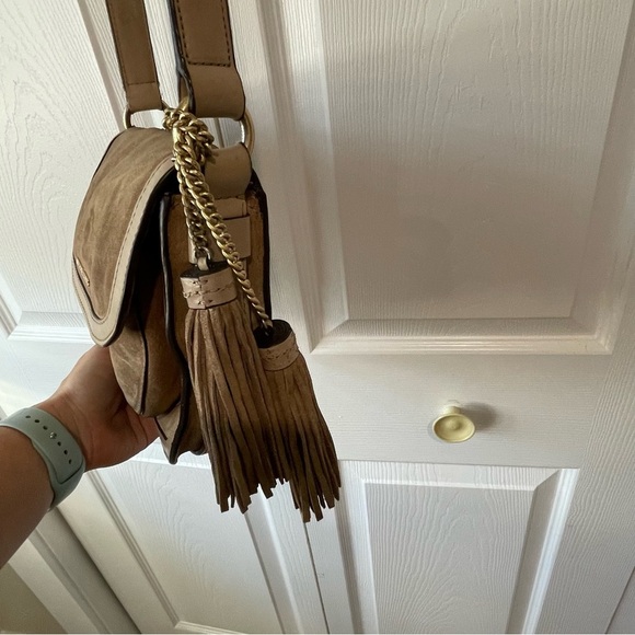 Tan Leather Crossbody Micheal Kors  Bag - Picture 12 of 12